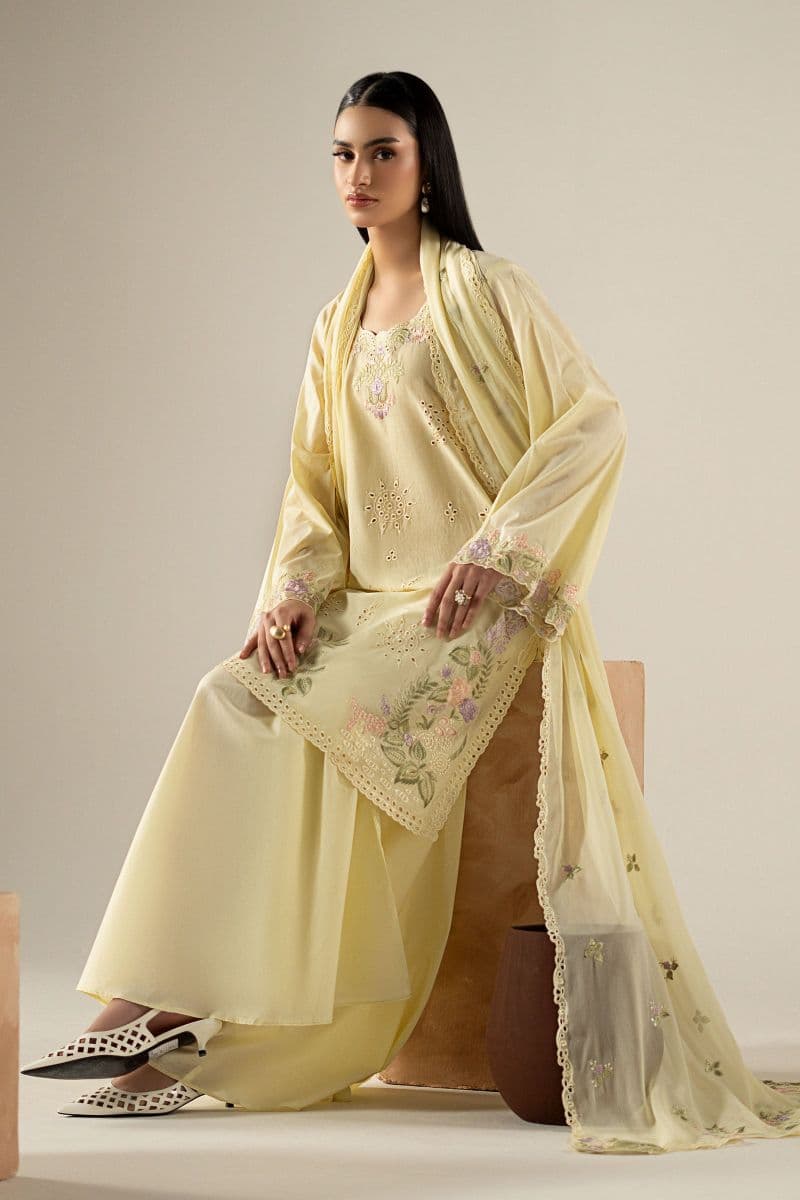 3 Piece Embroidered Lawn Suit thumbnail