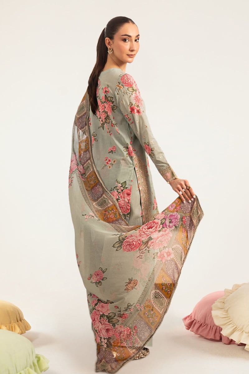 3 Piece Embroidered Lawn Suit thumbnail