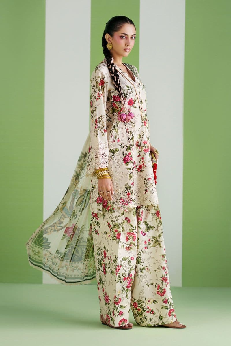 3 Piece Embroidered Lawn Suit thumbnail