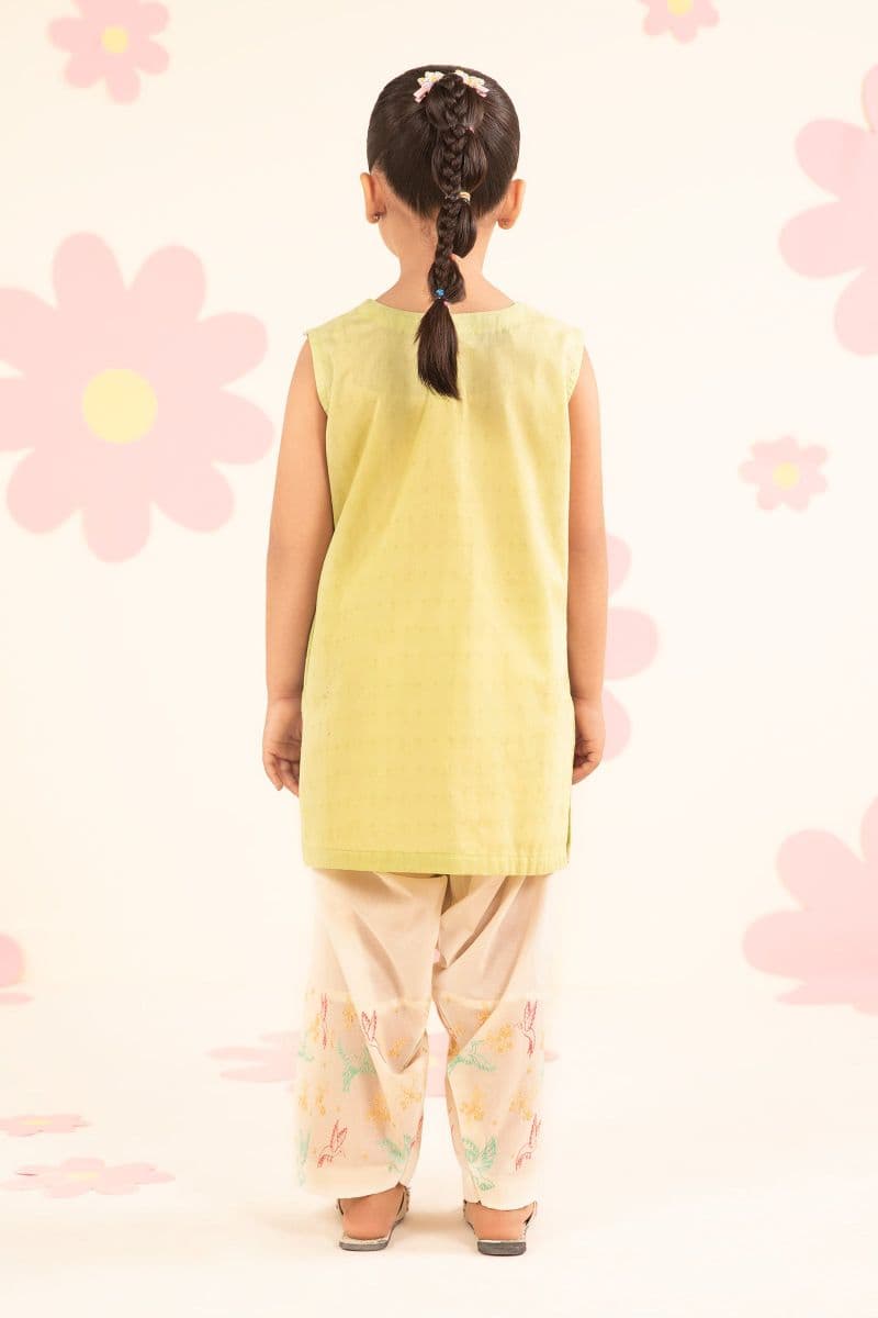 2 Piece Embroidered Dobby Lawn Suit thumbnail
