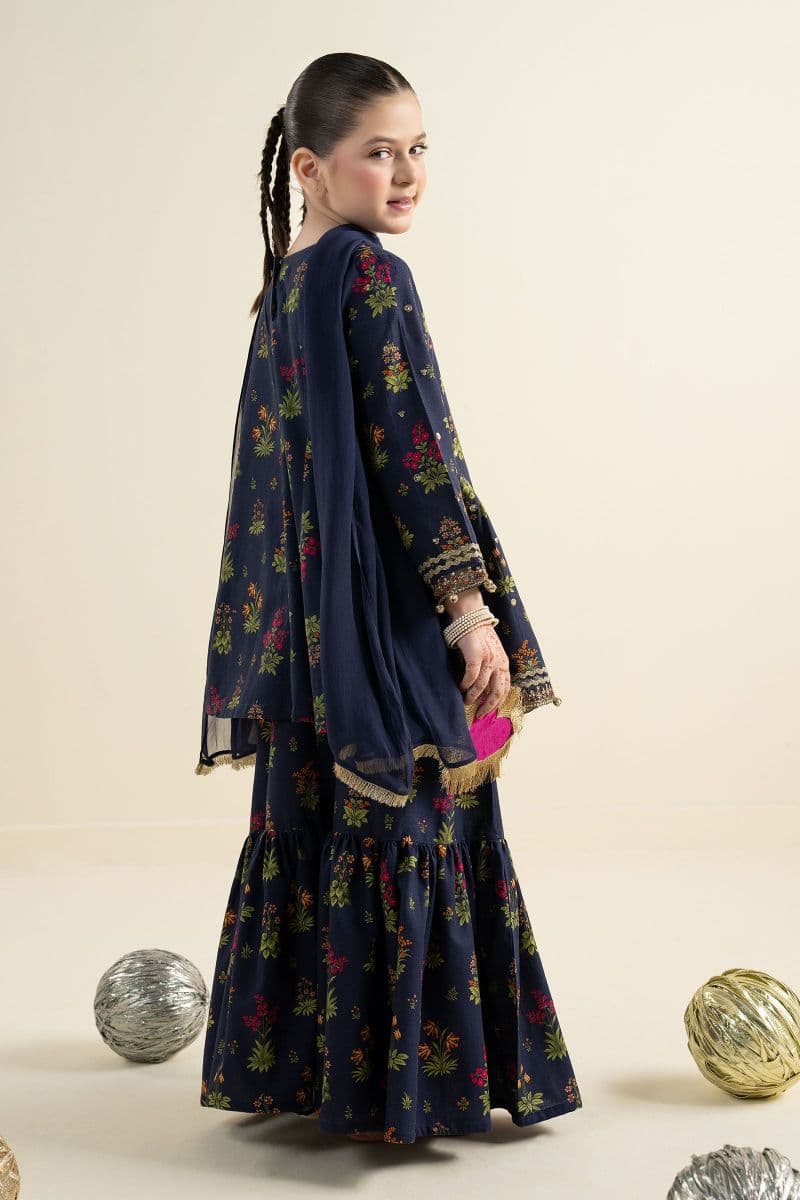 3 Piece Embroidered Khaddar Suit thumbnail