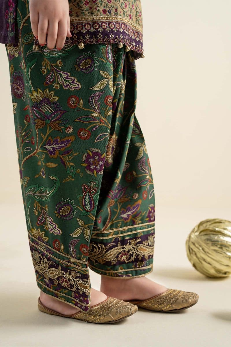3 Piece Embroidered Khaddar Suit thumbnail