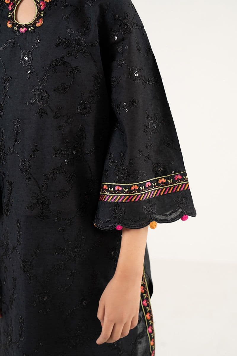 3 Piece Embroidered Dobby Lawn Suit thumbnail