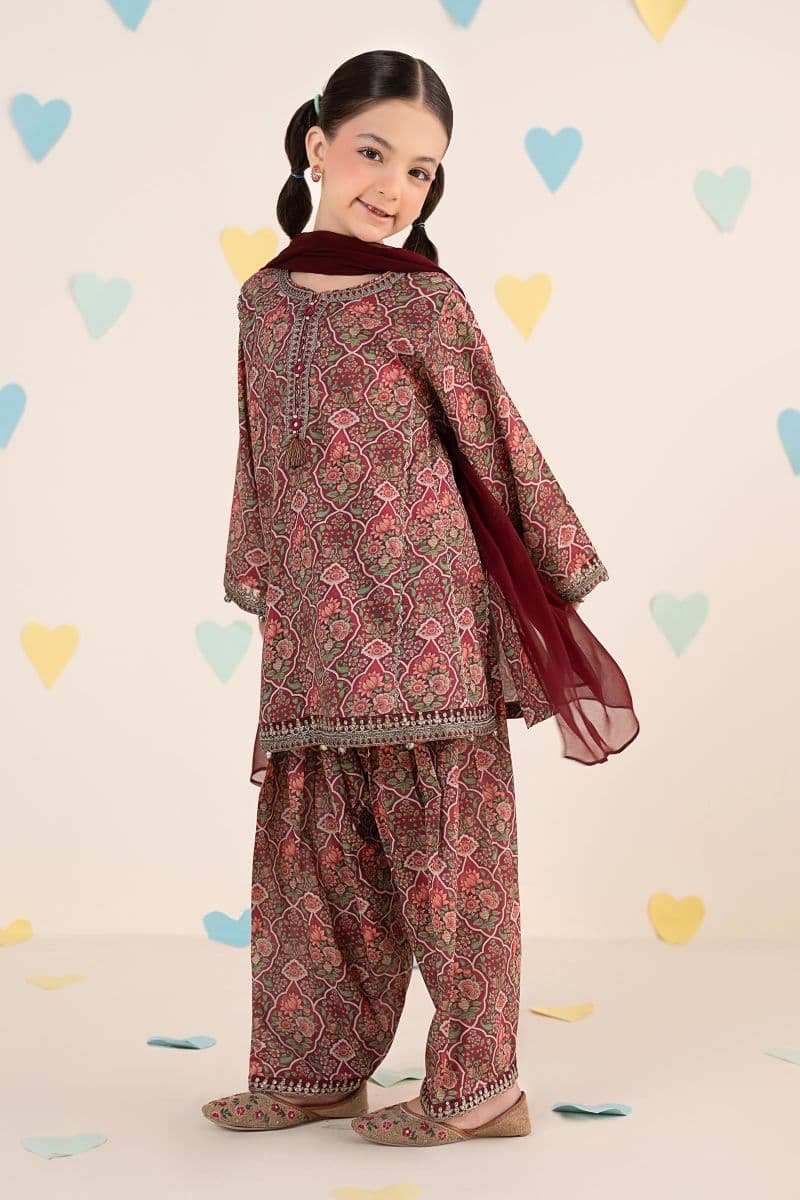 3 Piece Embroidered Lawn Suit thumbnail