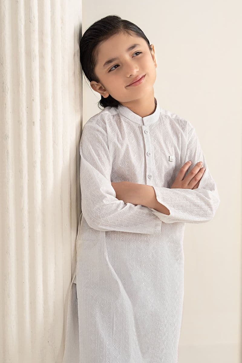 Embroidered Lawn Kurta thumbnail