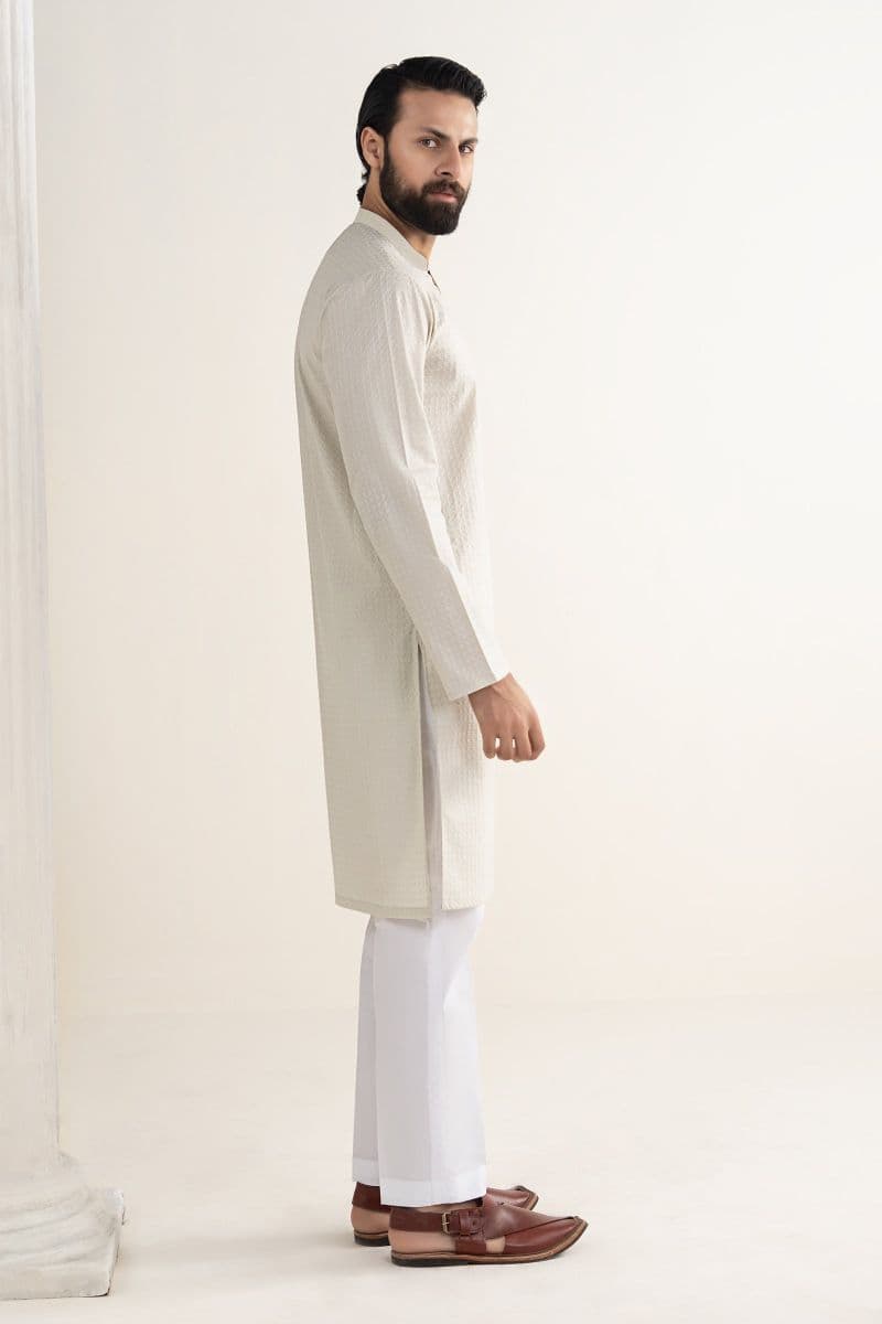 Embroidered Lawn Kurta thumbnail