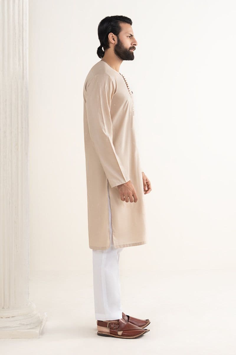 Embroidered Abalone Kurta thumbnail