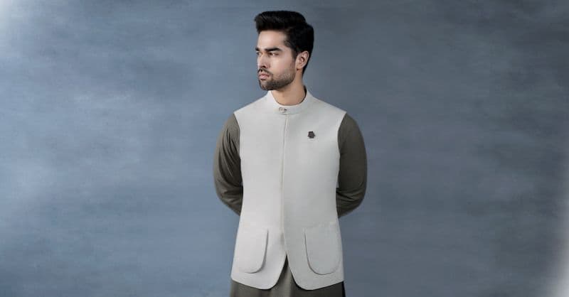 Natural Karandi Waistcoat thumbnail