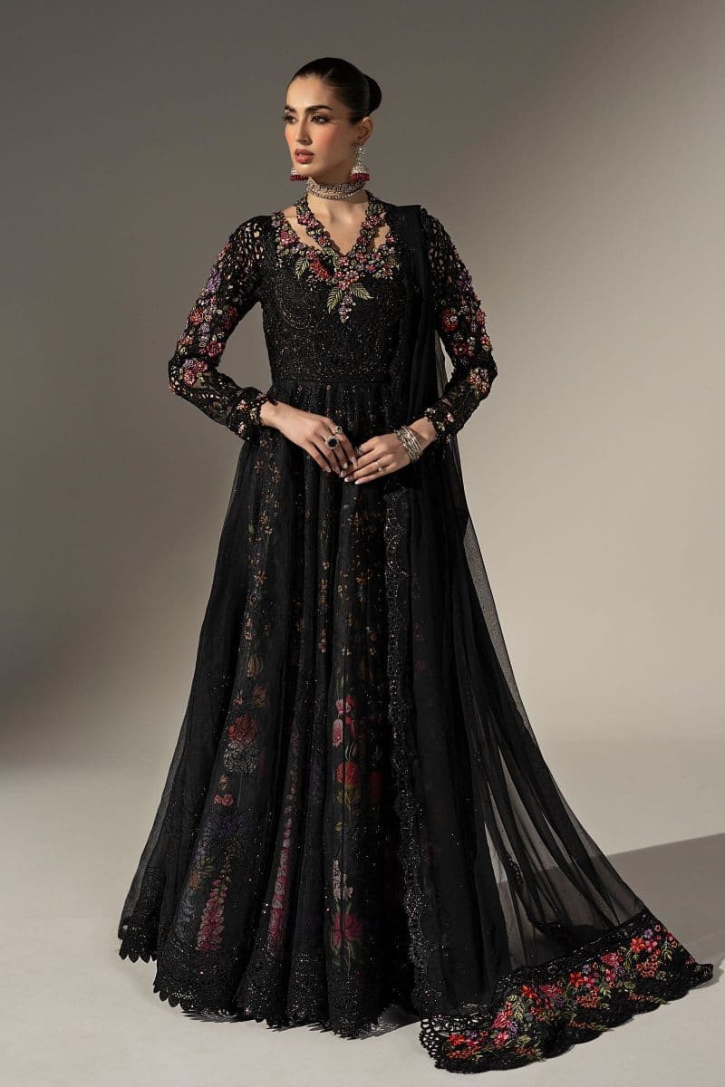 3 Piece Embroidered Organza Suit thumbnail