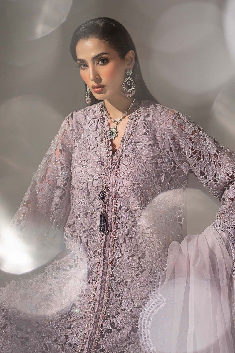 3 Piece Embroidered Organza Suit thumbnail