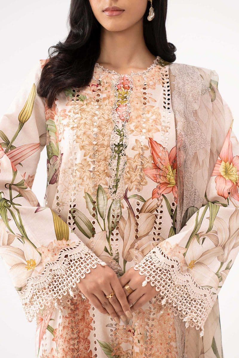 3 Piece Embroidered Lawn Suit thumbnail