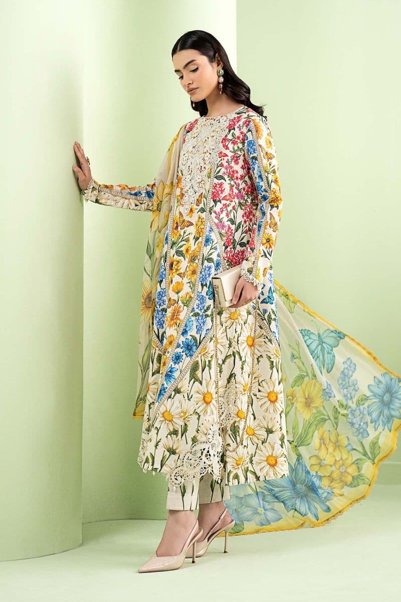 3 Piece Embroidered Lawn Suit thumbnail