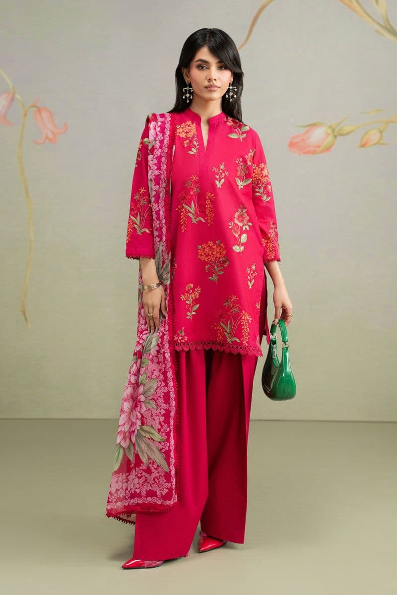 3 Piece Embroidered Lawn Suit thumbnail