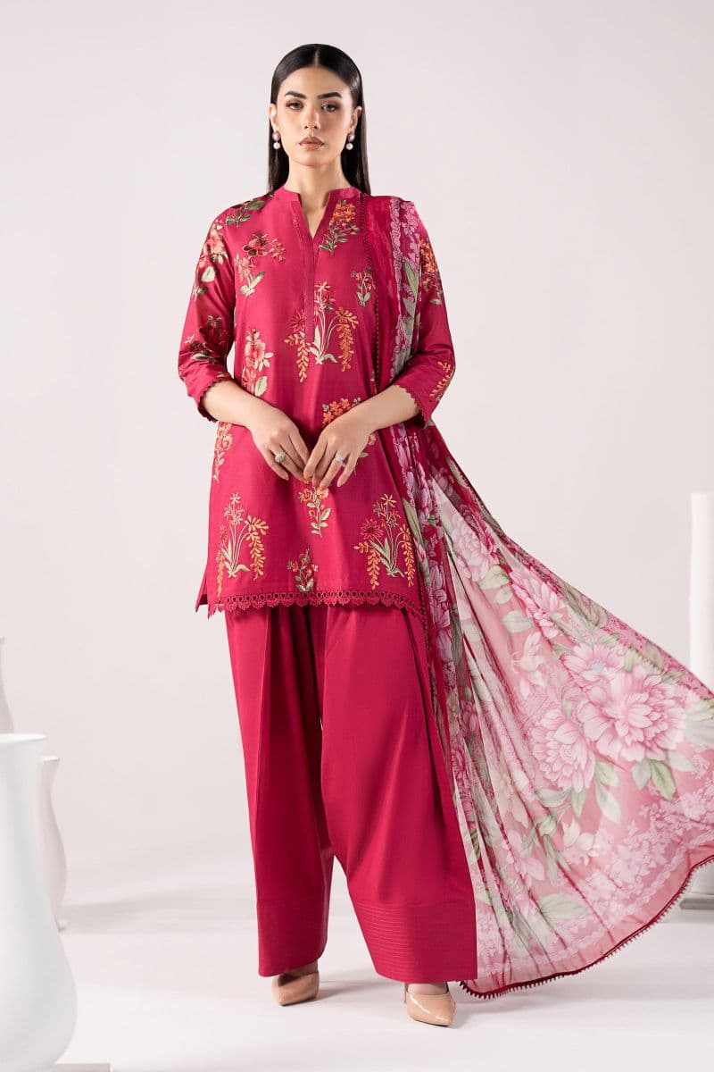 3 Piece Embroidered Lawn Suit thumbnail