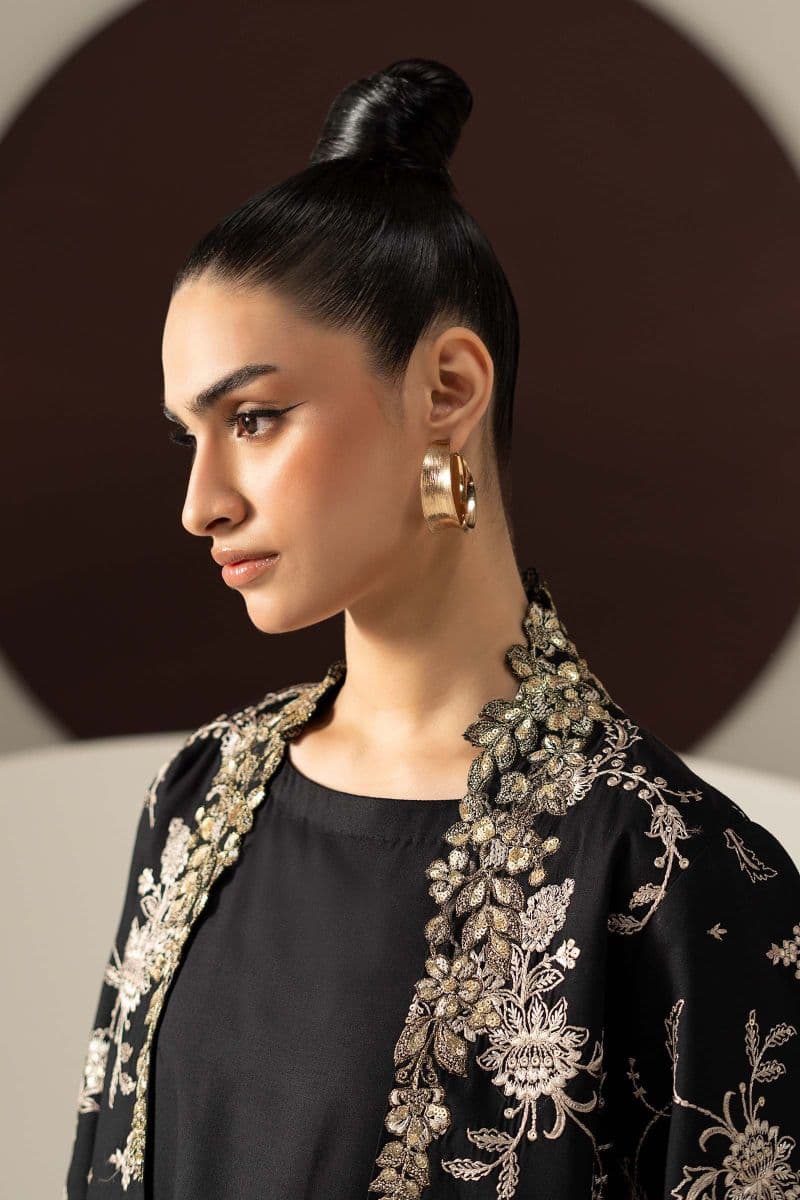 2 Piece Embroidered Linen Suit thumbnail