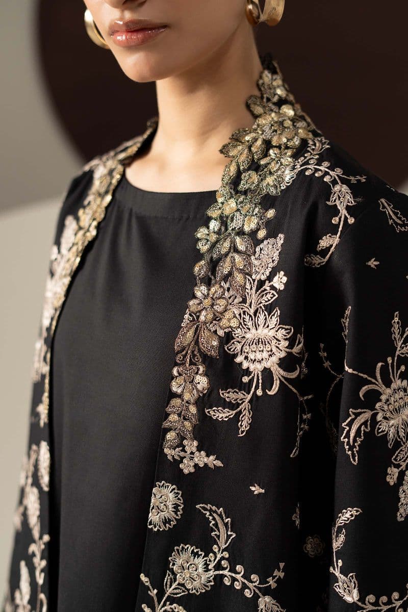 2 Piece Embroidered Linen Suit thumbnail