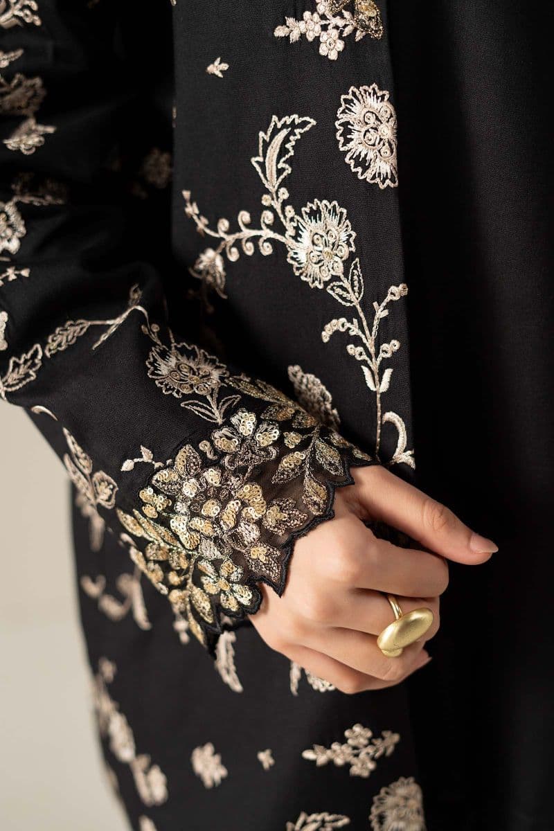 2 Piece Embroidered Linen Suit thumbnail