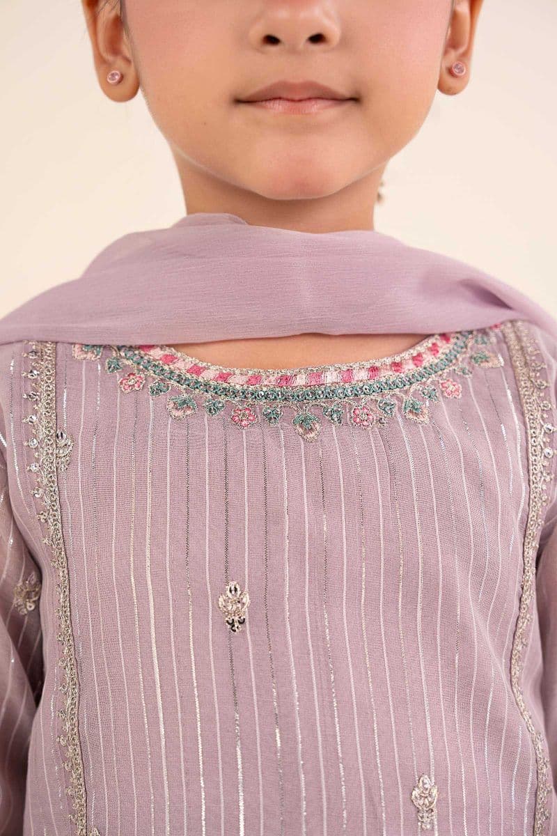 3 Piece Embroidered Yarn Dyed Suit thumbnail