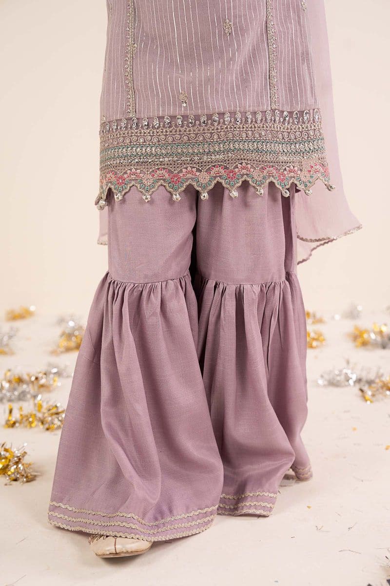 3 Piece Embroidered Yarn Dyed Suit thumbnail