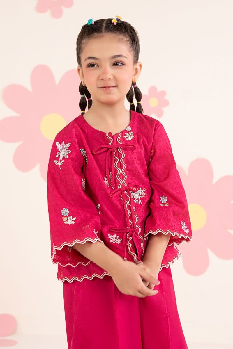 2 Piece Embroidered Dobby Jacquard Suit thumbnail