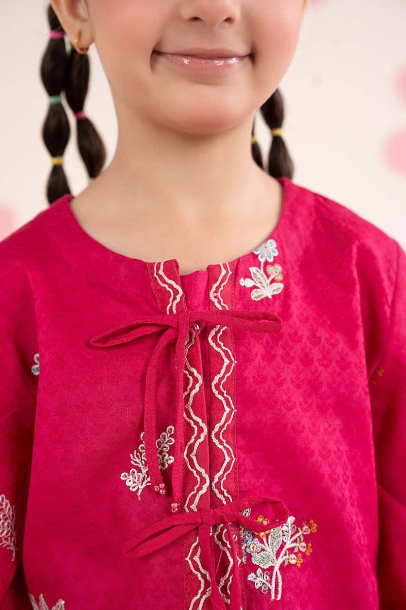 2 Piece Embroidered Dobby Jacquard Suit thumbnail