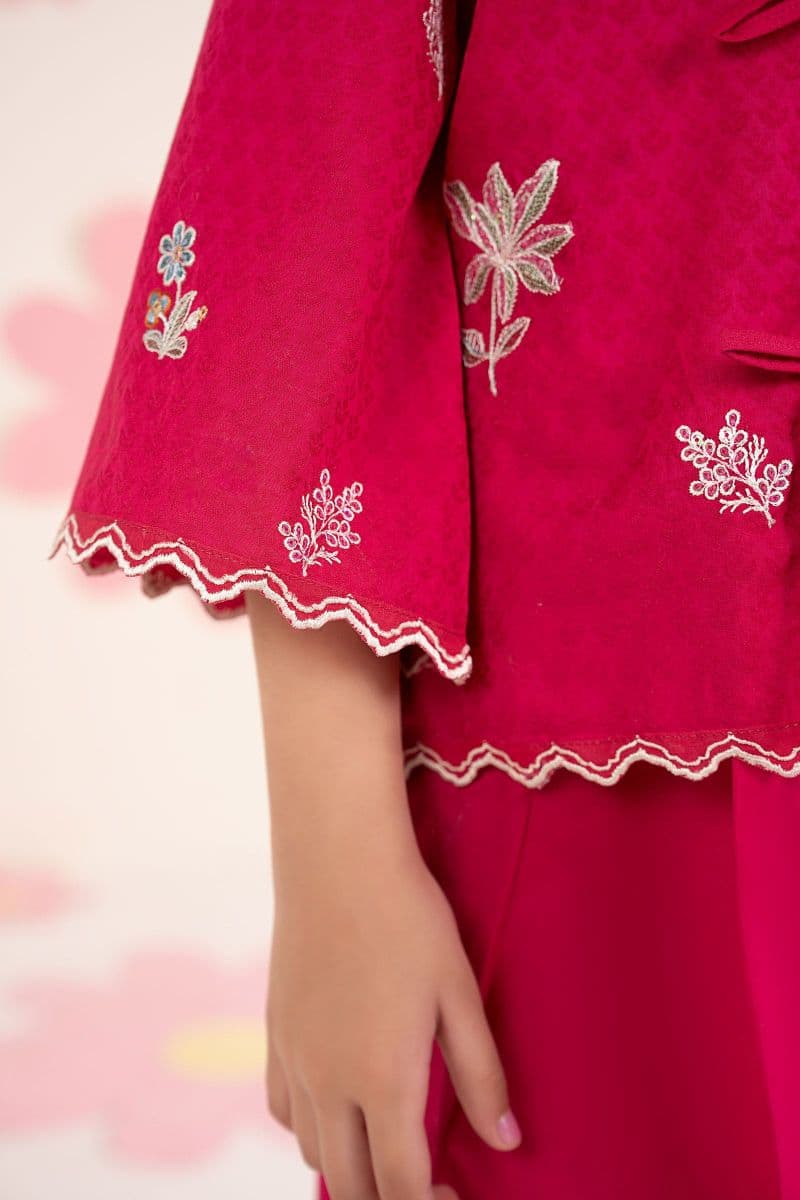 2 Piece Embroidered Dobby Jacquard Suit thumbnail