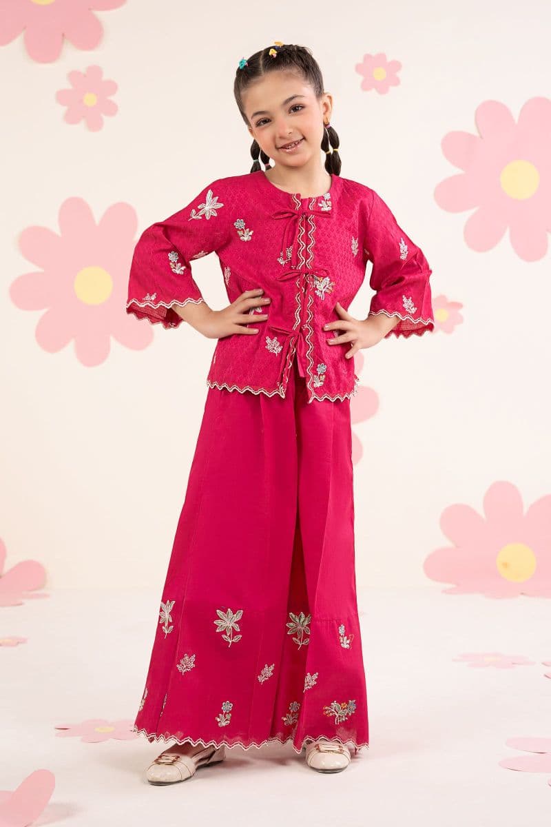 2 Piece Embroidered Dobby Jacquard Suit thumbnail