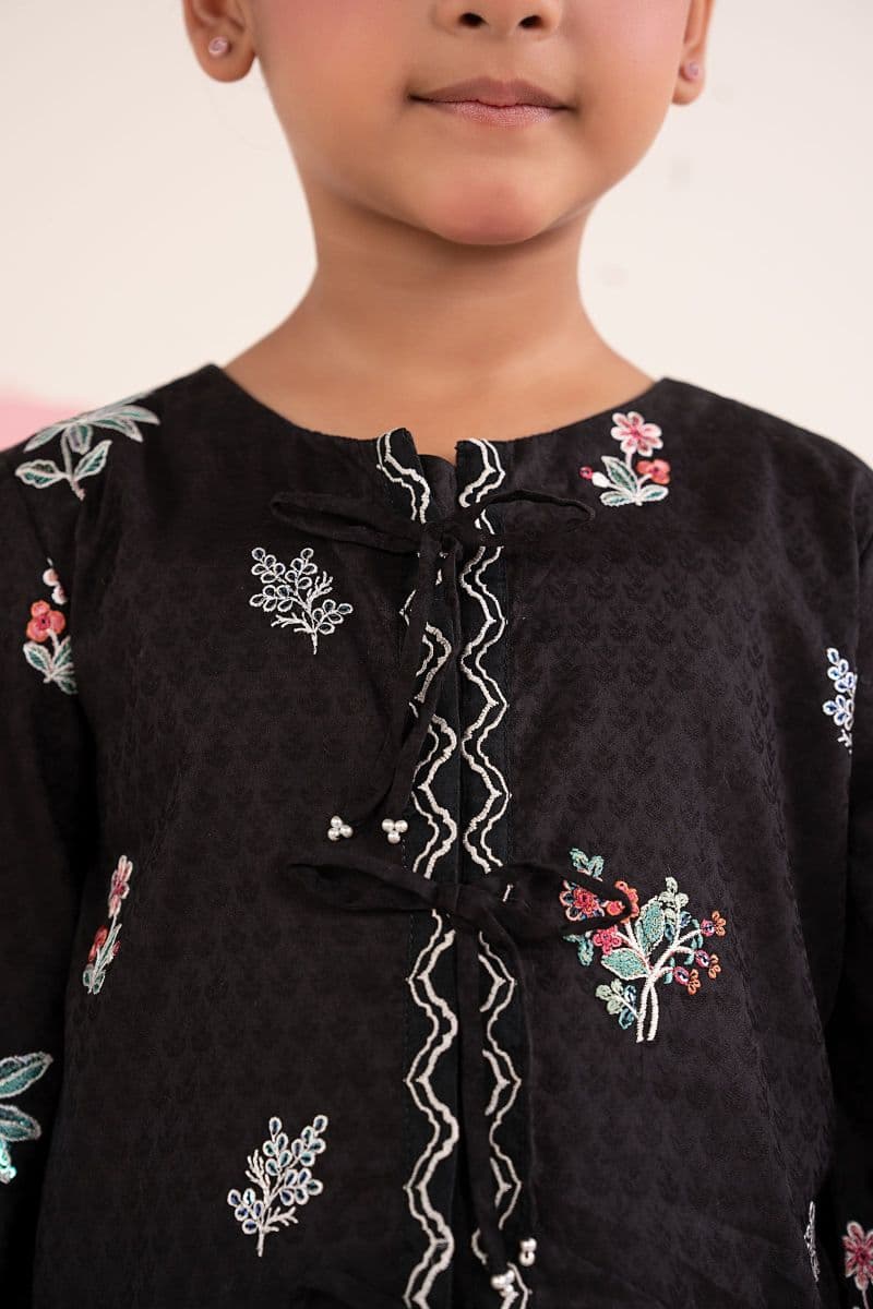 2 Piece Embroidered Dobby Jacquard Suit thumbnail