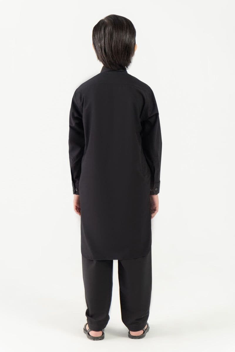 2 Piece Embroidered Blended Suit thumbnail