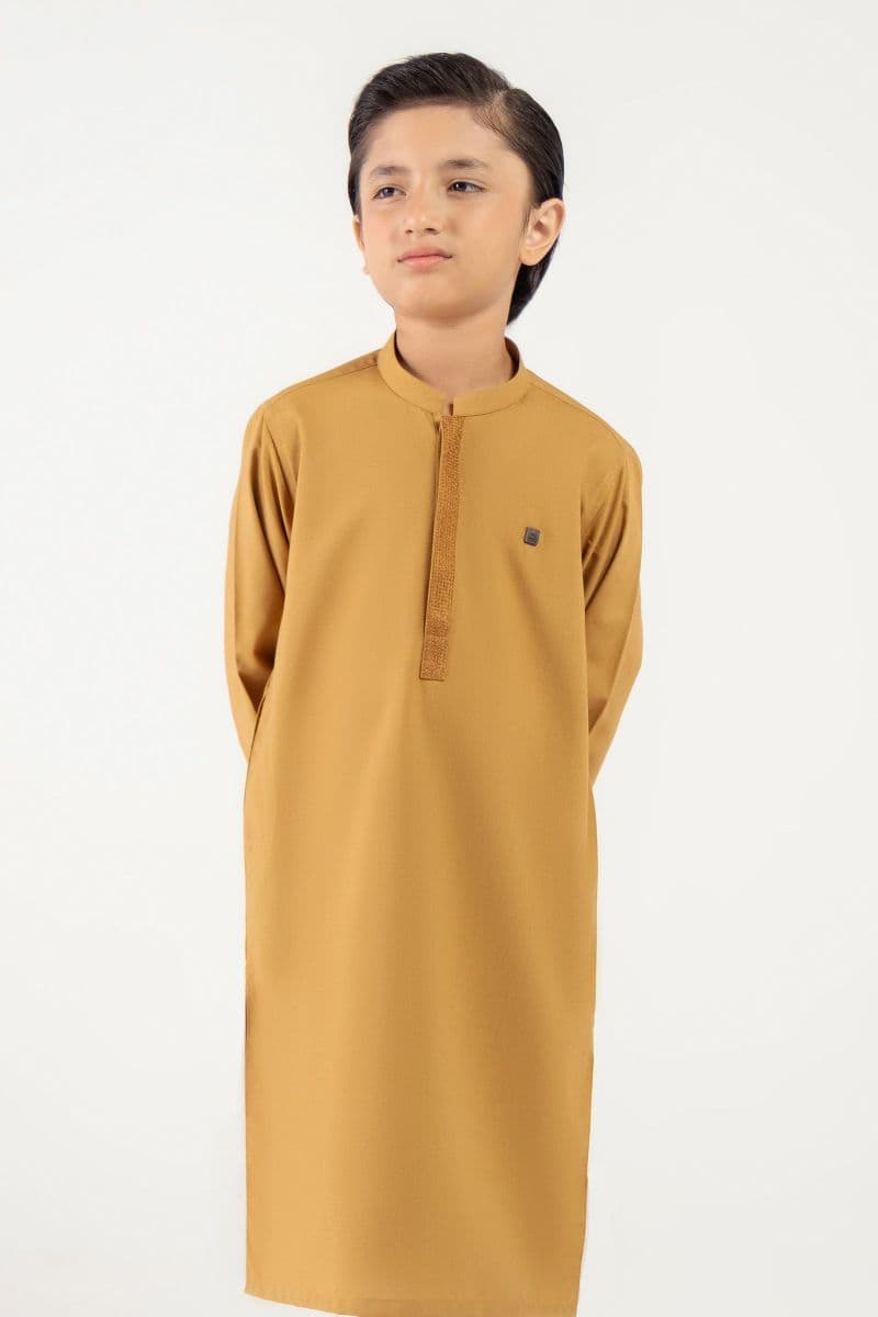 Embroidered Blended Kurta thumbnail