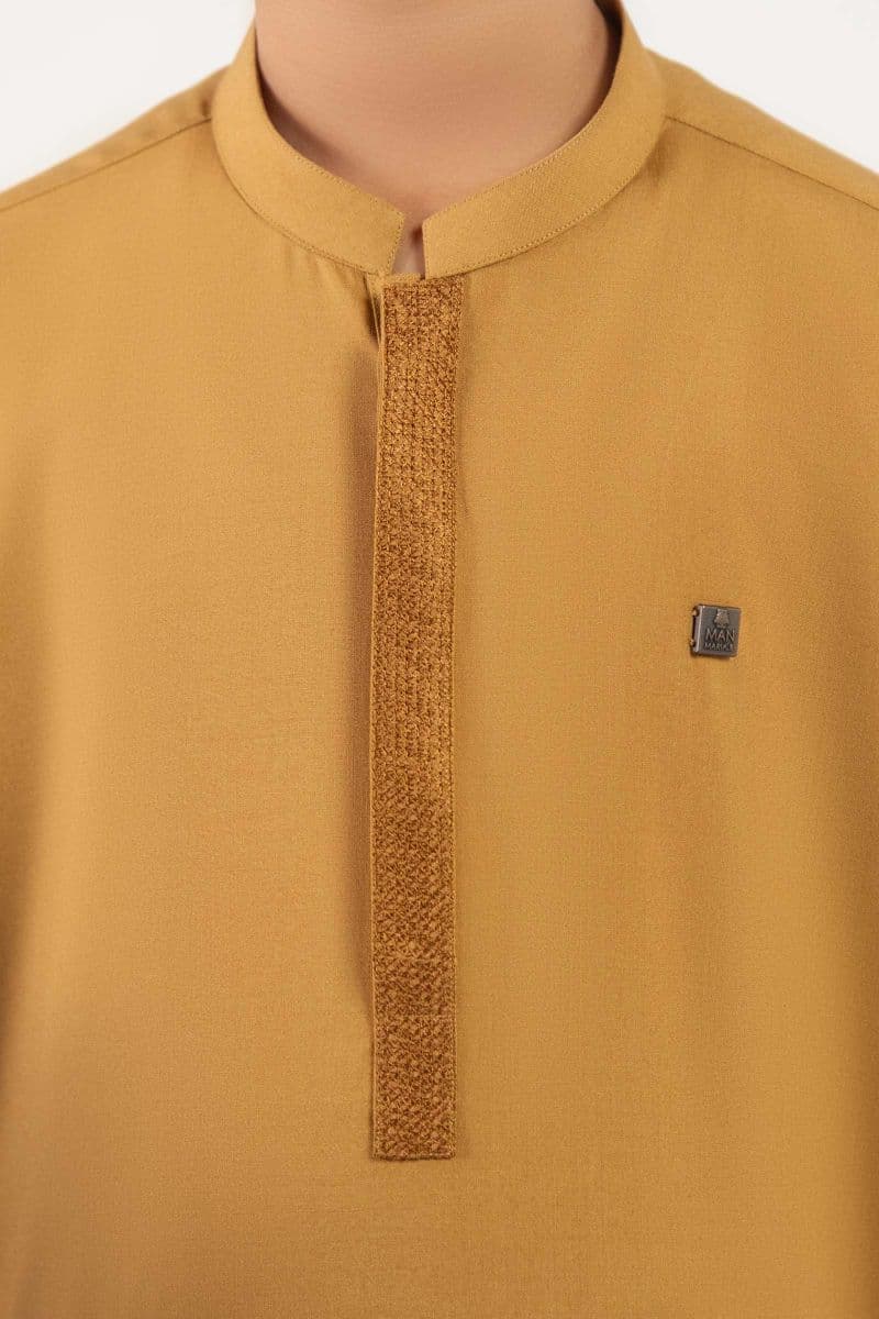 Embroidered Blended Kurta thumbnail