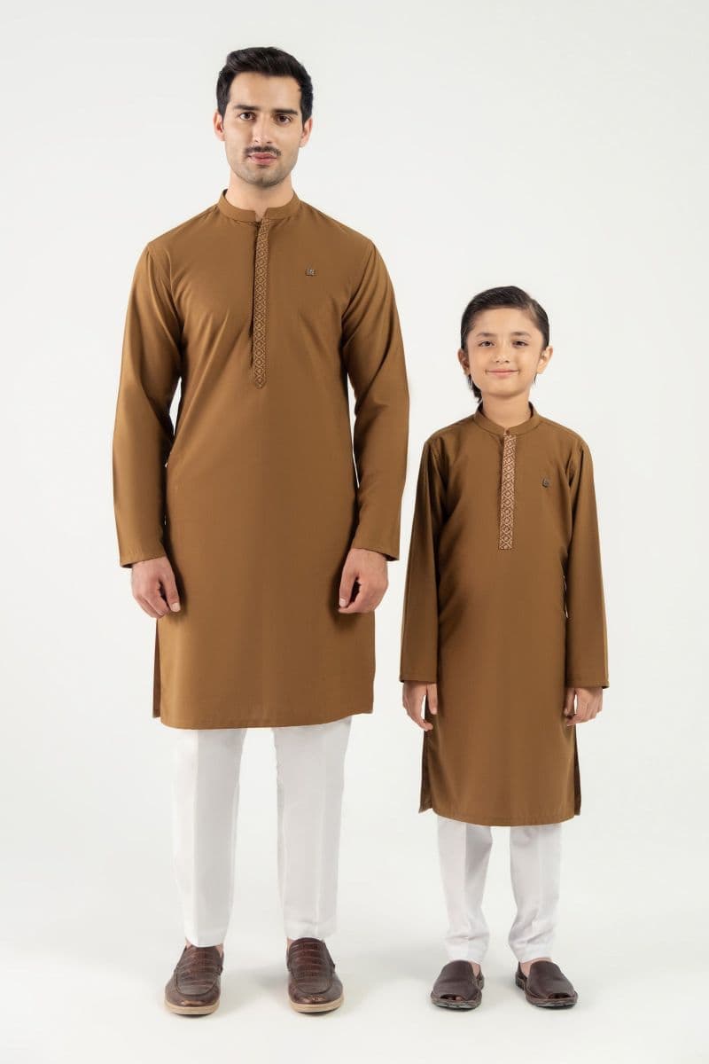 Embroidered Blended Kurta thumbnail
