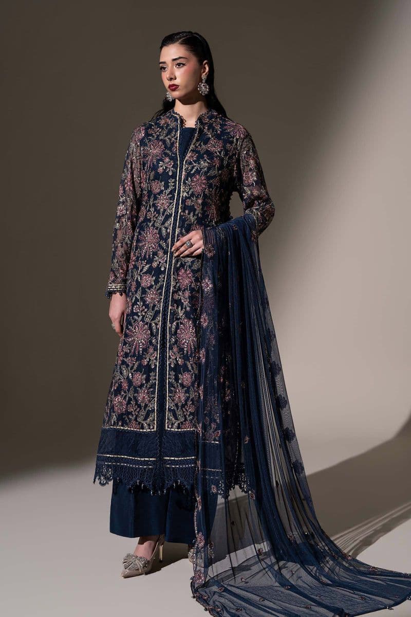 Embroidered Net Fabric (2Pcs) thumbnail