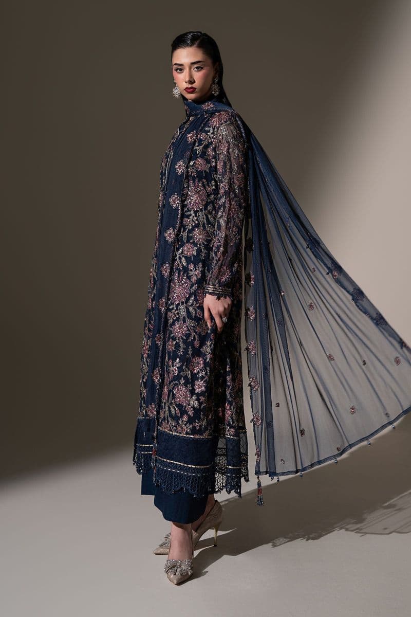 Embroidered Net Fabric (2Pcs) thumbnail