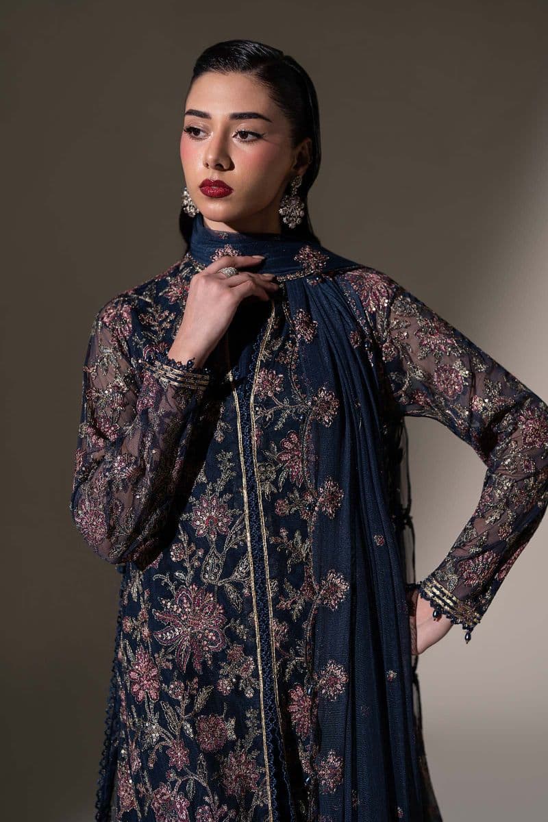 Embroidered Net Fabric (2Pcs) thumbnail