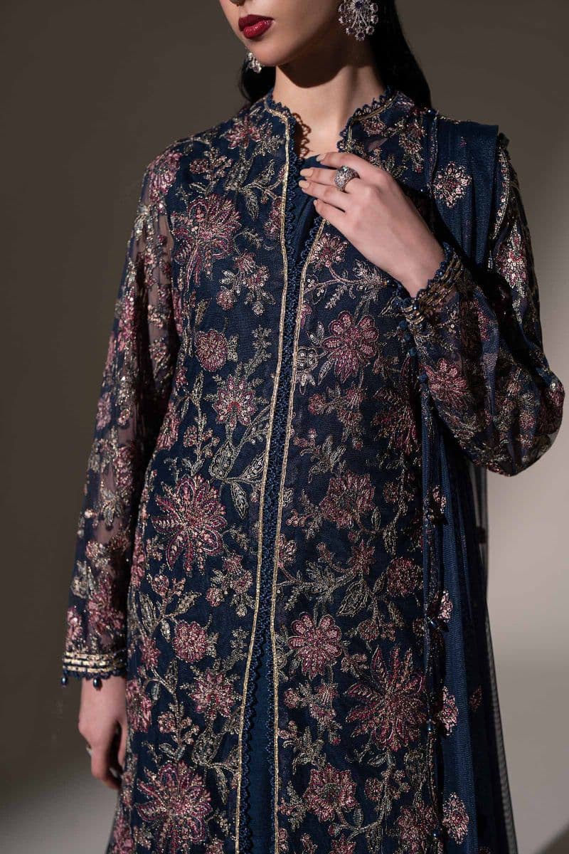 Embroidered Net Fabric (2Pcs) thumbnail