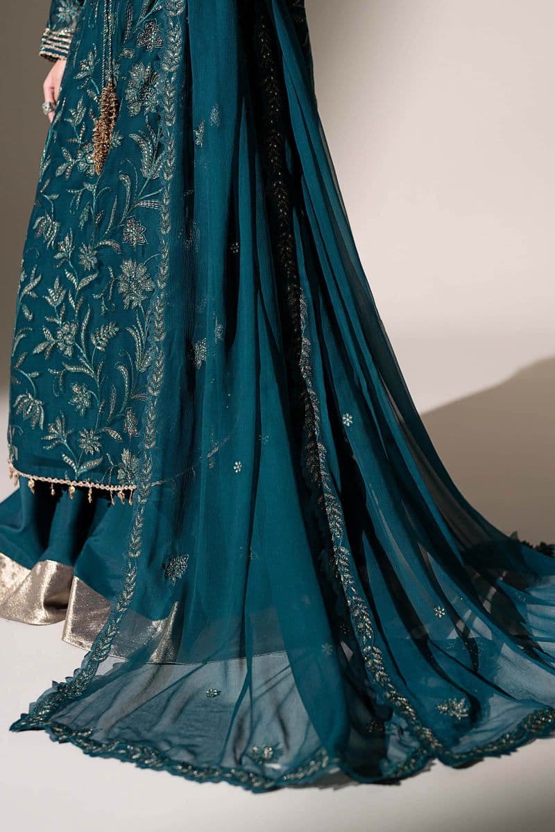 Embroidered Chiffon Fabric (2Pcs) thumbnail
