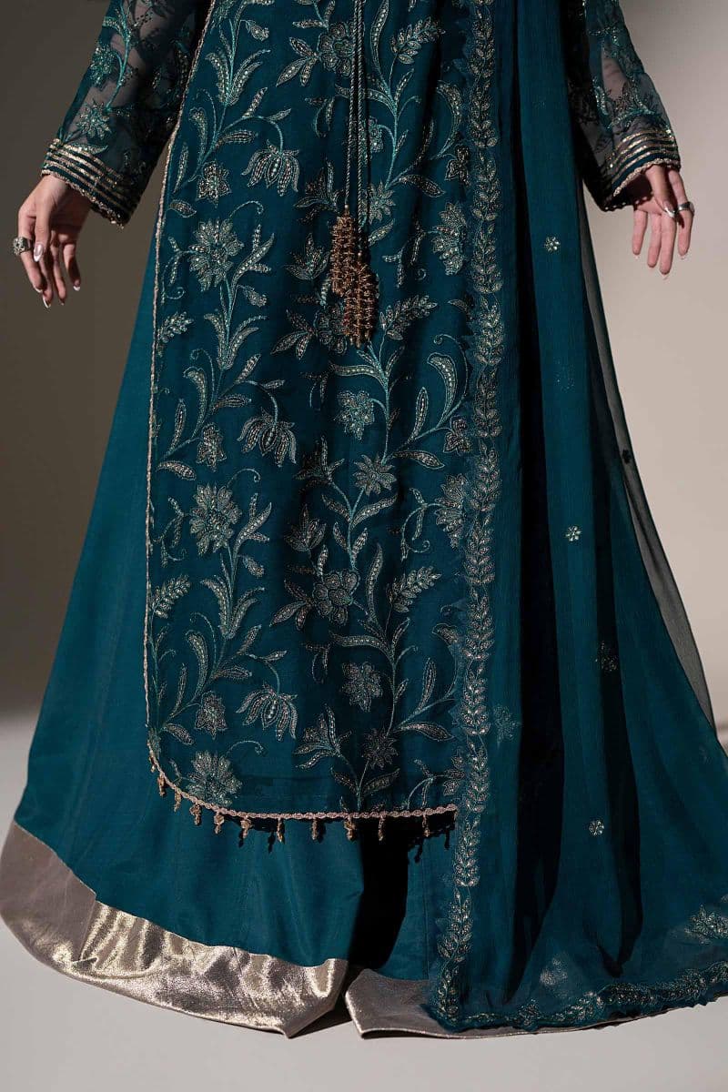 Embroidered Chiffon Fabric (2Pcs) thumbnail