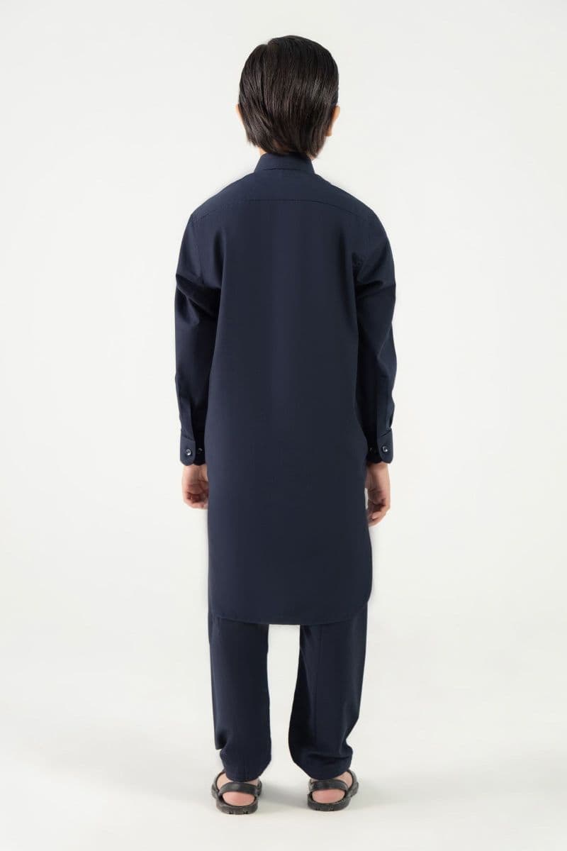 2 Piece Embroidered Blended Suit thumbnail