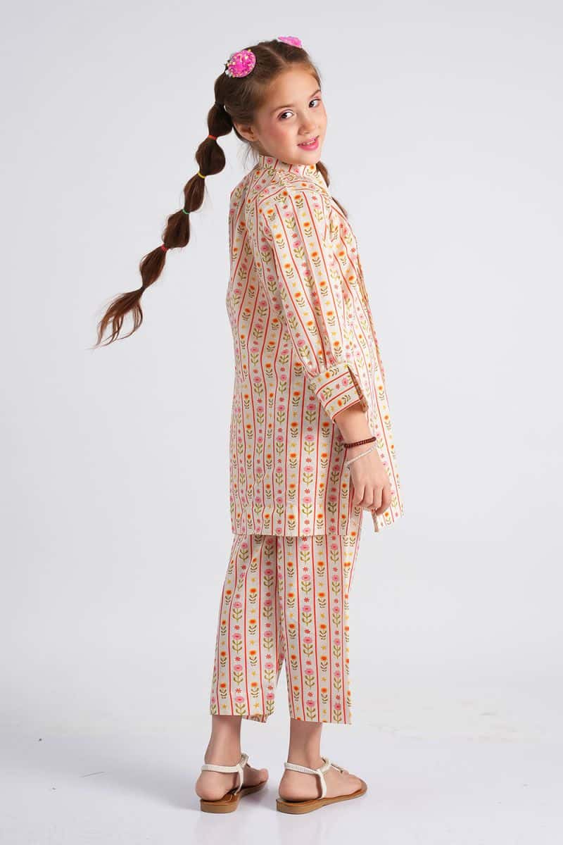 2 Piece - Printed Lawn Suit - alternate view