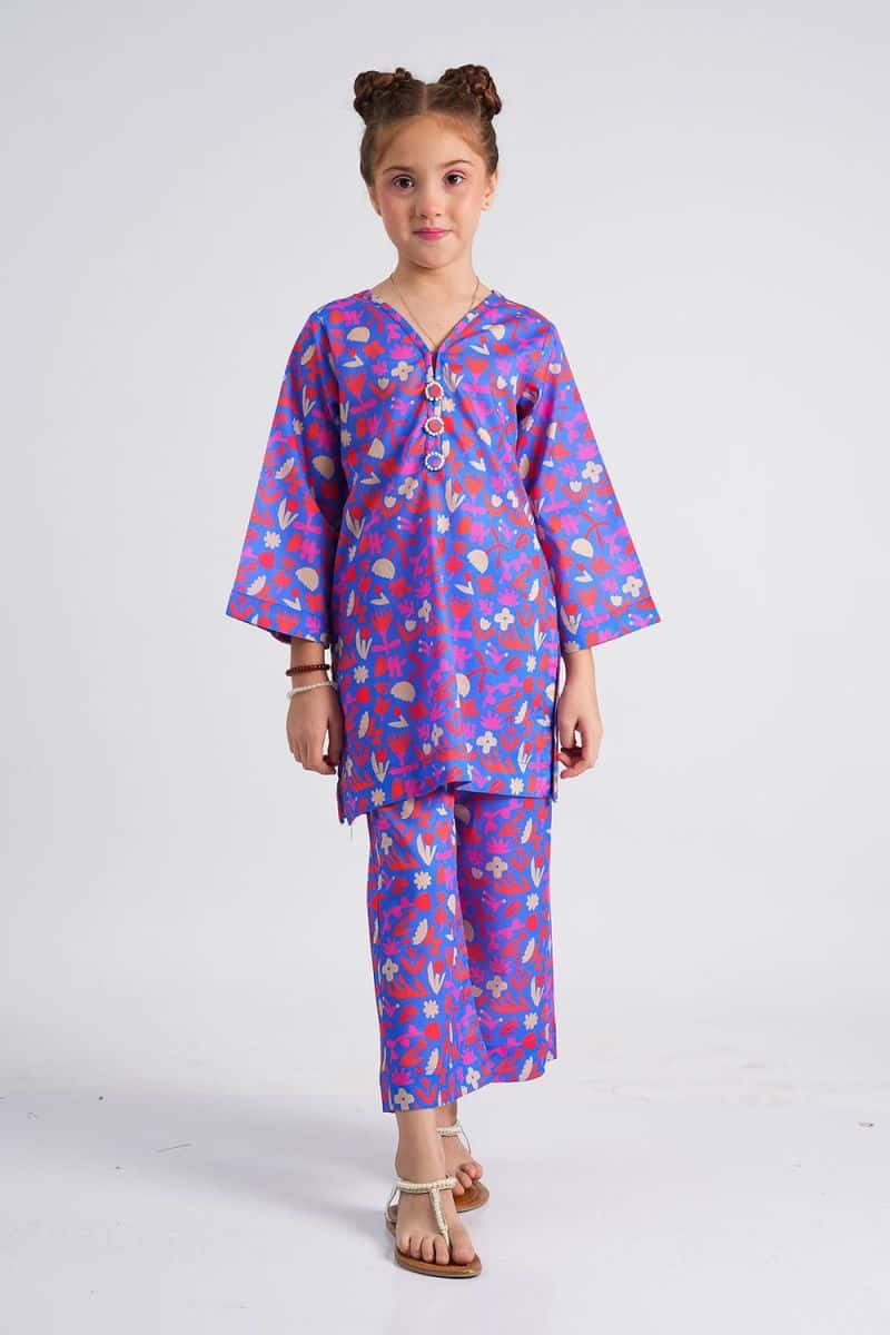 2 Piece - Printed Lawn Suit