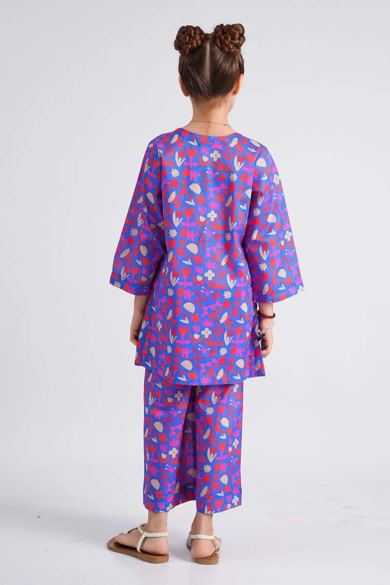 2 Piece - Printed Lawn Suit - alternate view