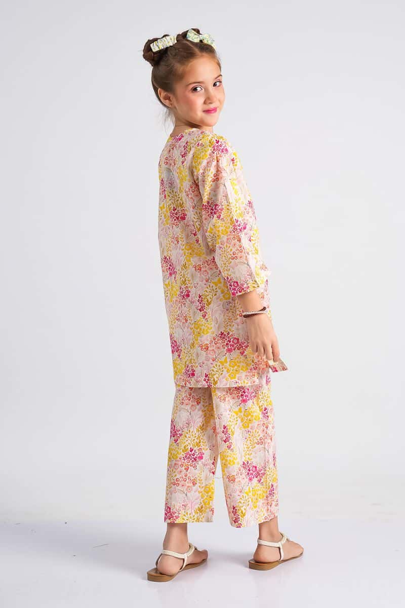 2 Piece - Printed Lawn Suit - alternate view