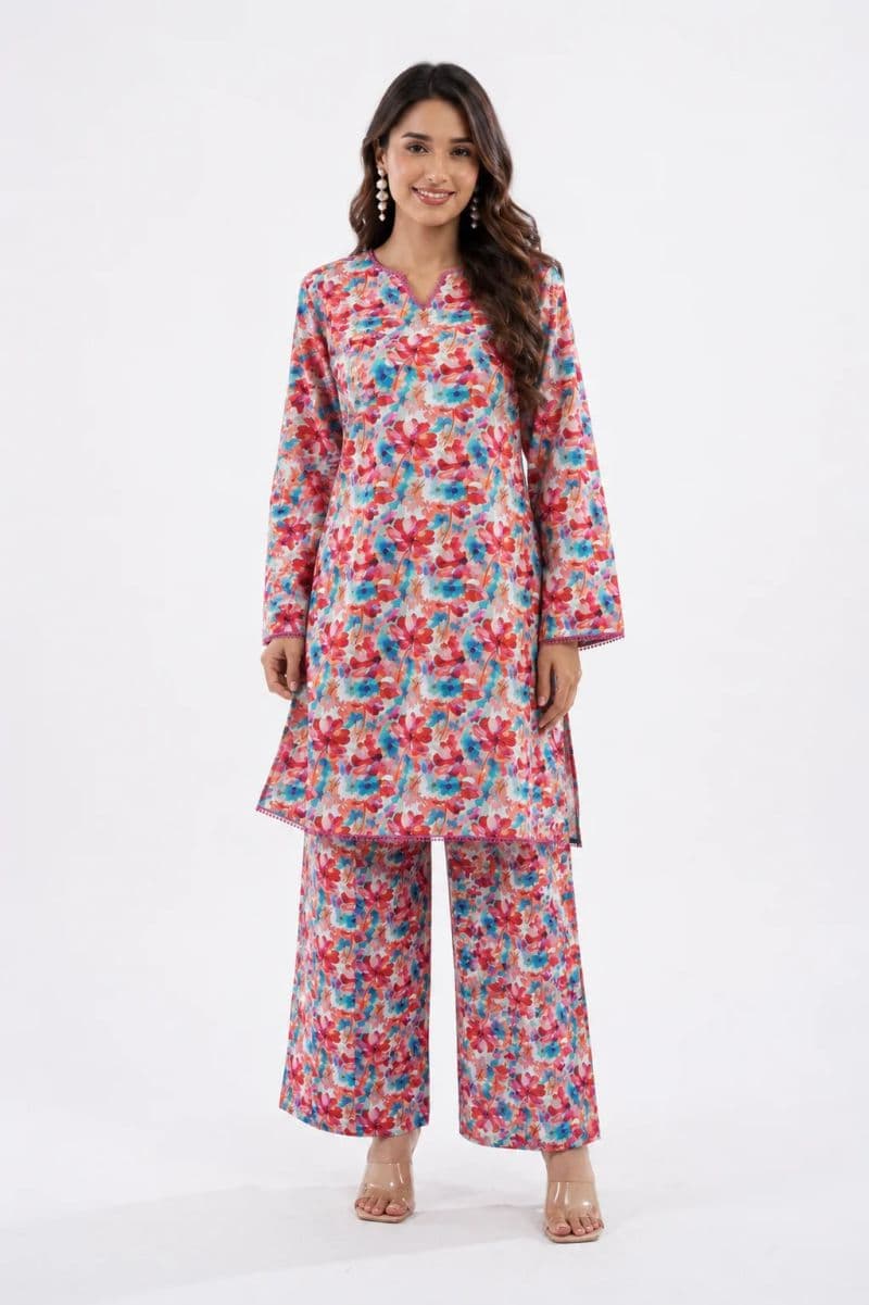 2 Piece - Printed Lawn Suit thumbnail
