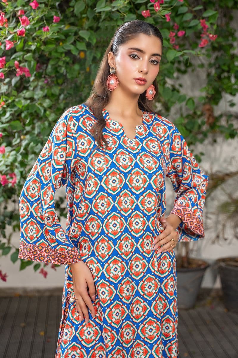 2 Piece - Printed Linen Suit thumbnail