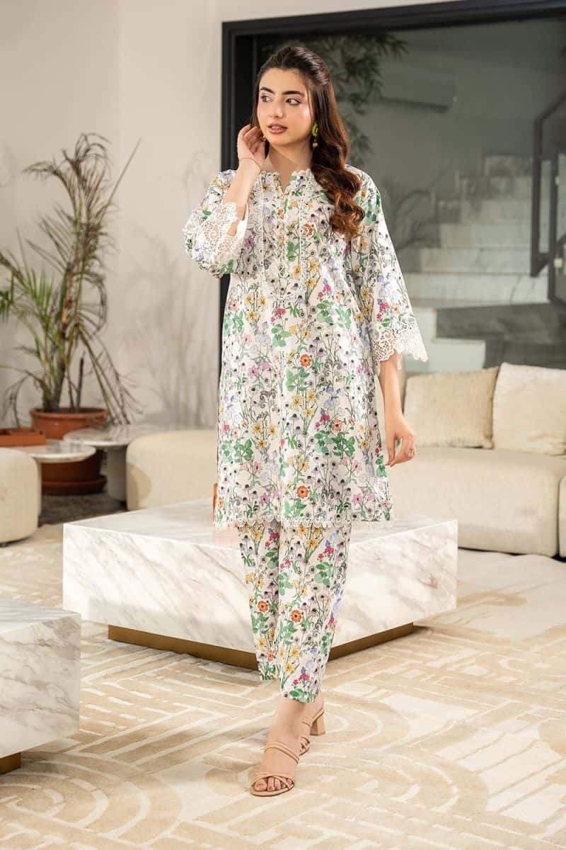 2 Piece - Printed Lawn Suit