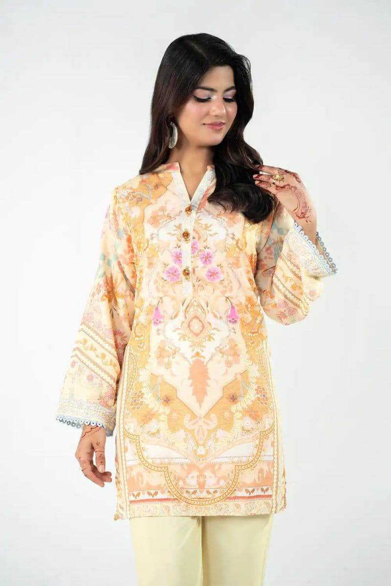 2 Piece - Printed Arabic Lawn Suit thumbnail