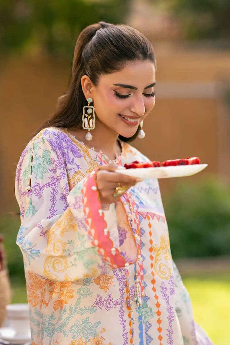 2 Piece - Printed Arabic Lawn Suit thumbnail