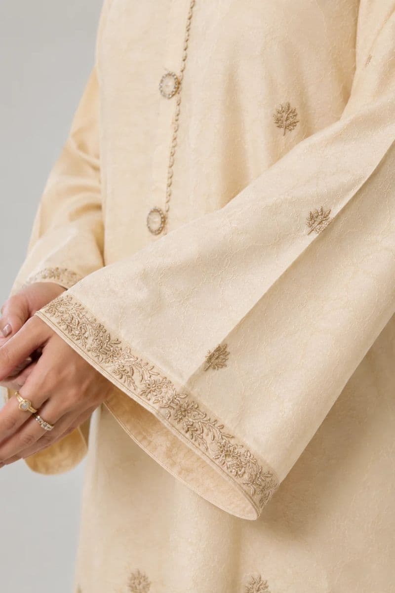 2 Piece - Embroidered Jacquard Suit thumbnail