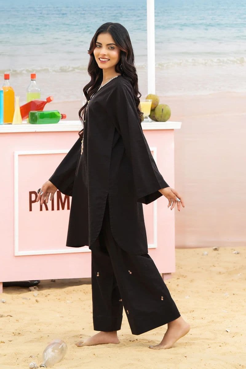 2 Piece - Embroidered Cambric Suit thumbnail